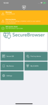G DATA Mobile Security iOS Notification
